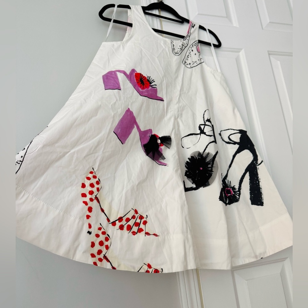 Anthropologie shoe White Mini Dress - Picture 9 of 12